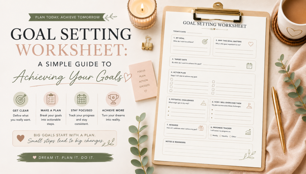 Goal Setting Worksheet