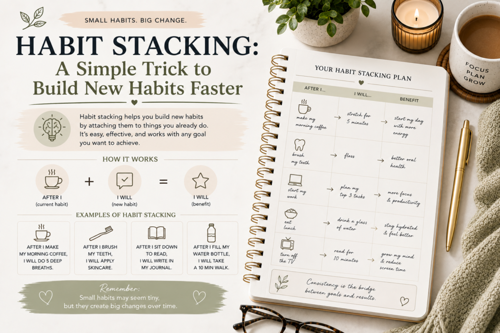 habit stacking
