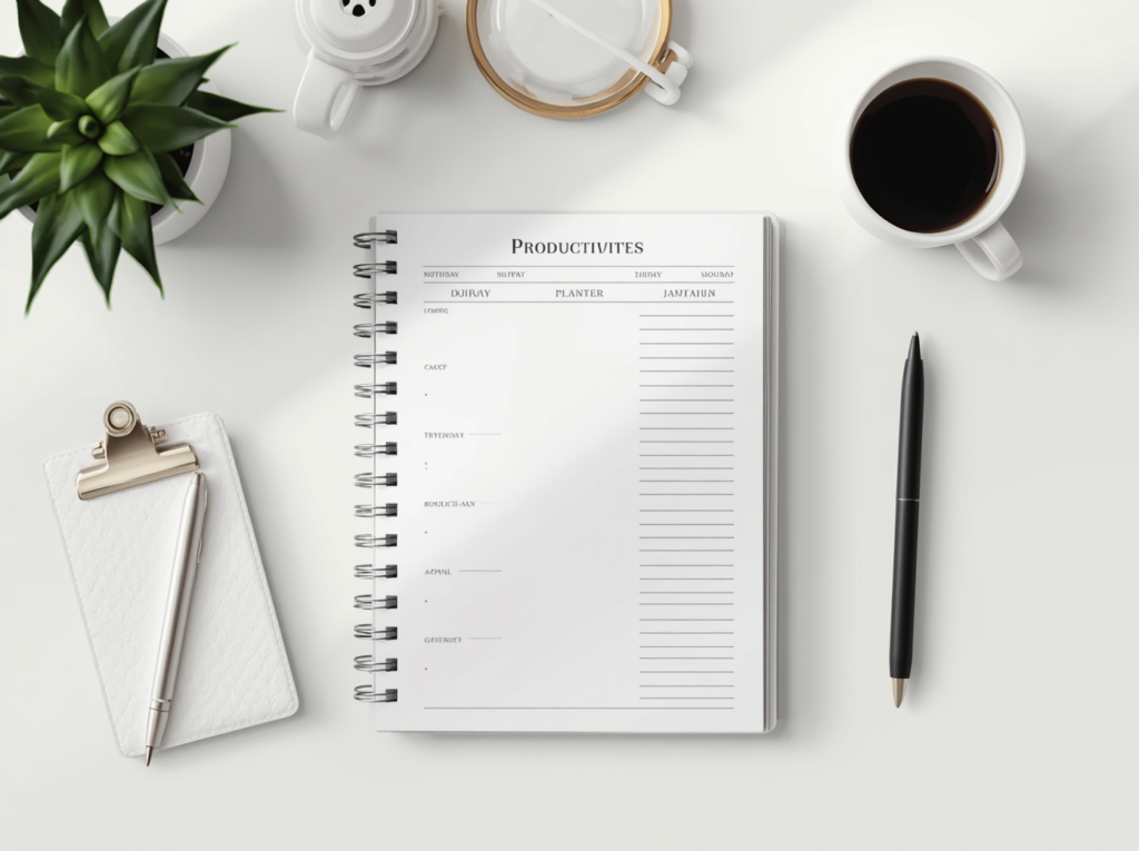 How to Use a Weekly Planner Effectively