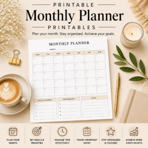 Monthly Planners
