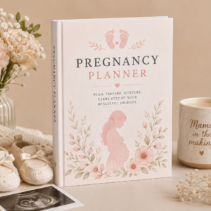 Pregnancy Planner Printable | Pregnancy Journal, Baby Tracker & Birth Planner PDF