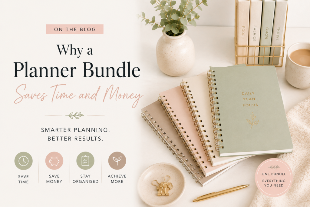 Why a Planner Bundle Saves Time and Money