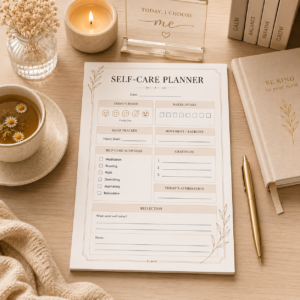 self care planner printable