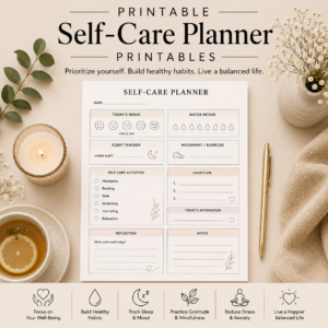 Self Care Planner