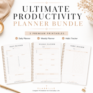 Ultimate Productivity Planner Bundle