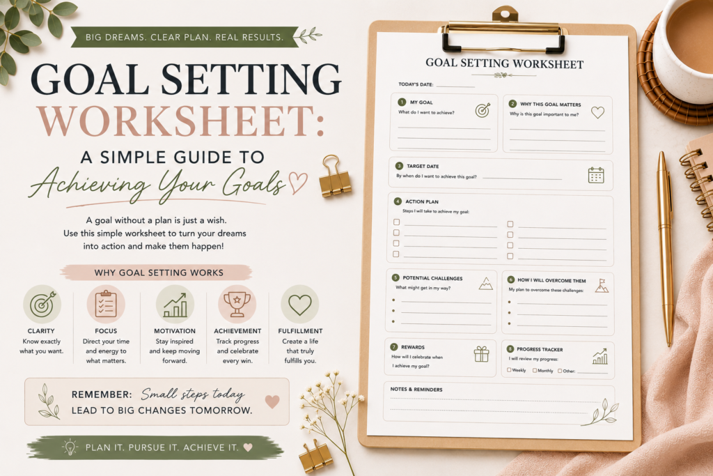 Goal Setting Worksheet