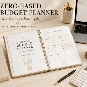 Zero-Based Budget Planner Printable