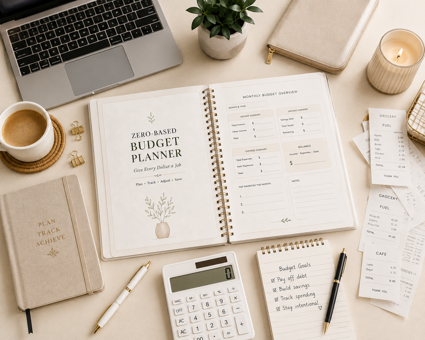 Zero-Based Budget Planner Printable
