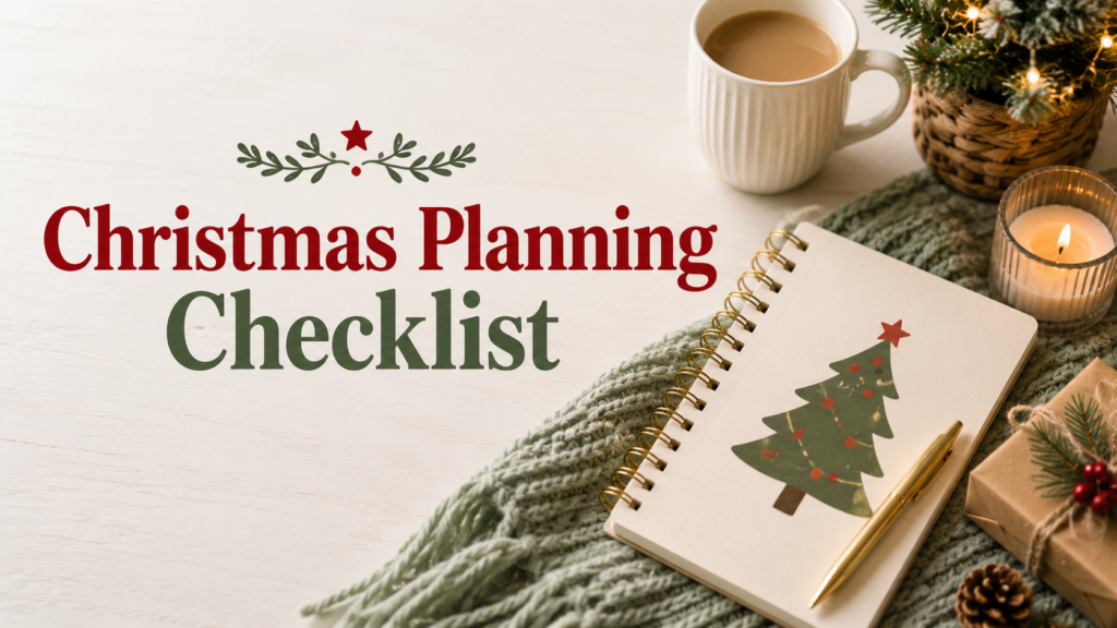 Christmas Planning Checklist How to Organize the Holidays Stress-Free