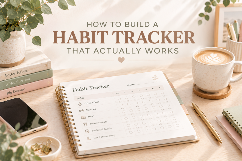 How to Build a Habit Tracker That Actually Works (Not One You Abandon by Week Two)