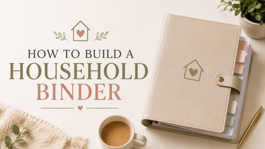 How to Build a Household Binder for Emergencies and Everyday Life