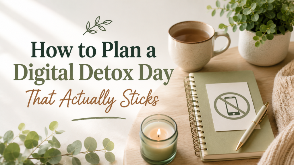 How to Plan a Digital Detox Day That Actually Sticks