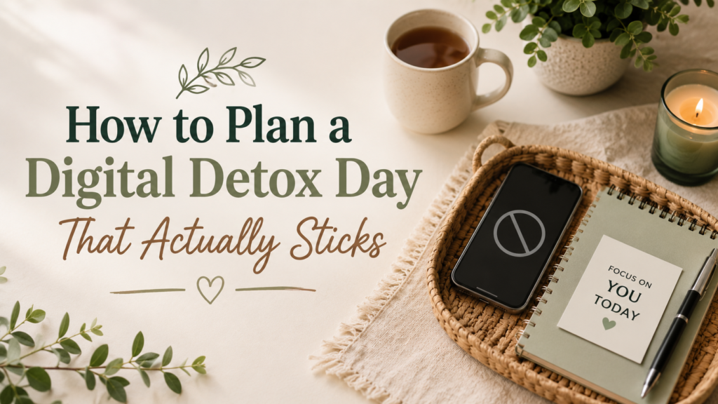 How to Plan a Digital Detox Day That Actually Sticks