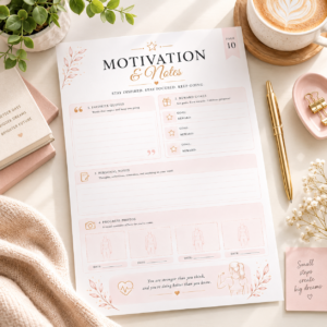 Marketing Planner Printable | Monthly Marketing Strategy & Campaign Planner